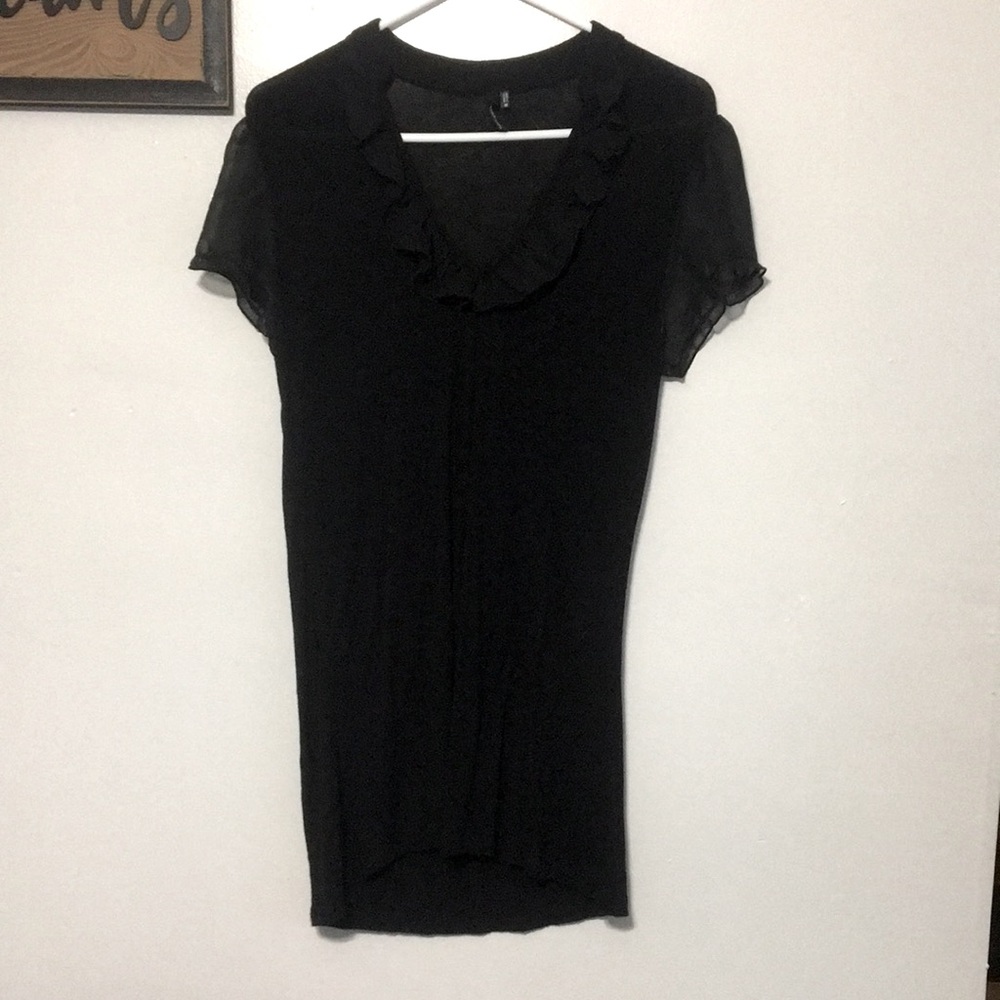 Maurices black long shirt or dress